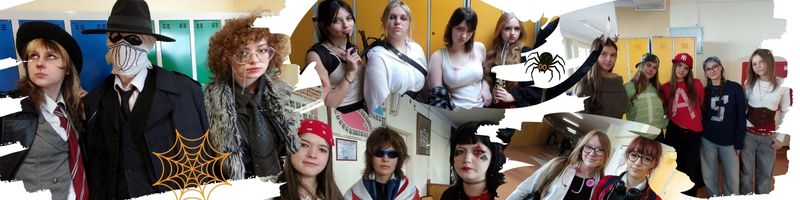 Halloween w V LO – DZIEŃ KOLOROWY🎃